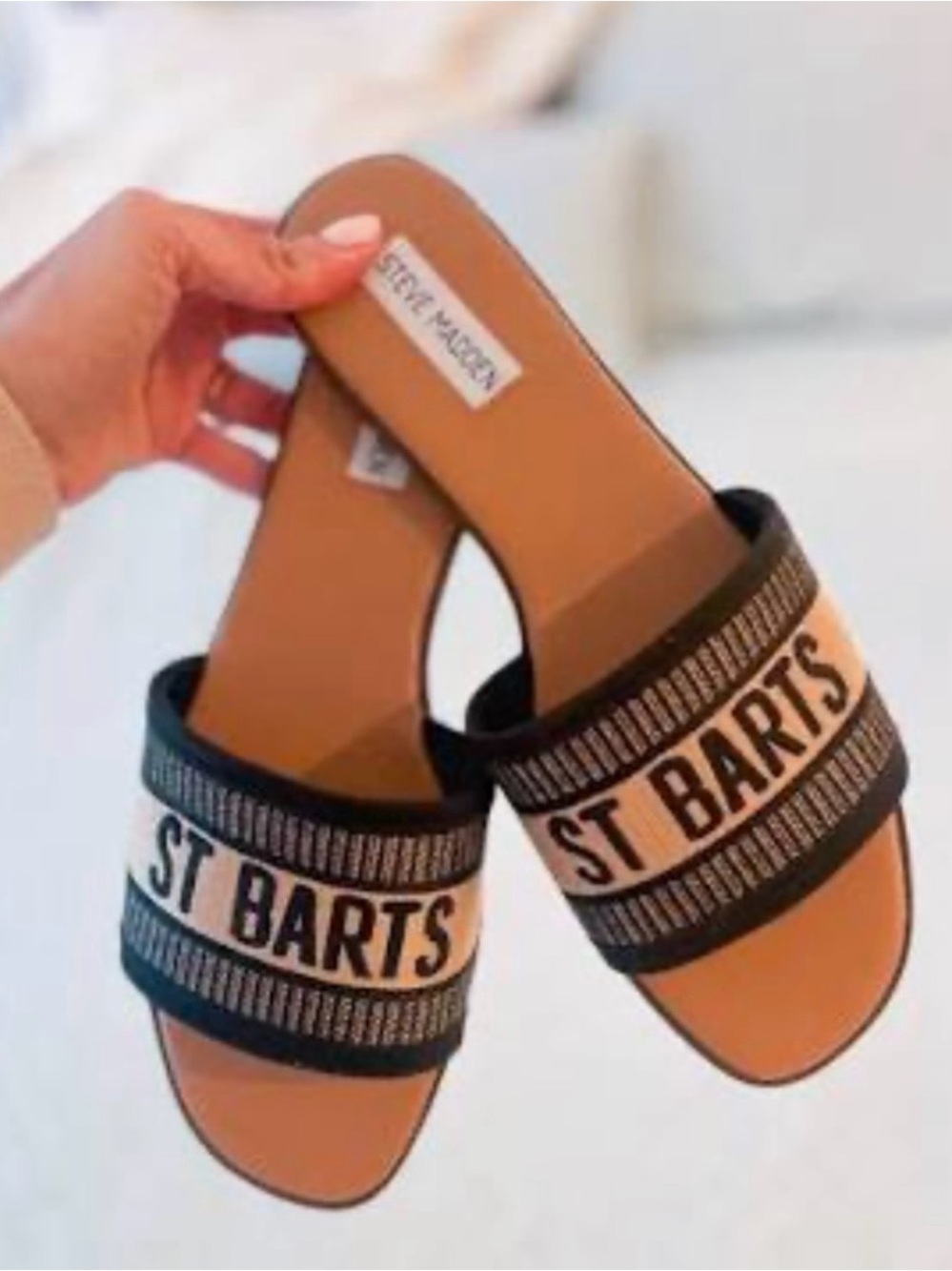 Steve Madden St Barts Slides